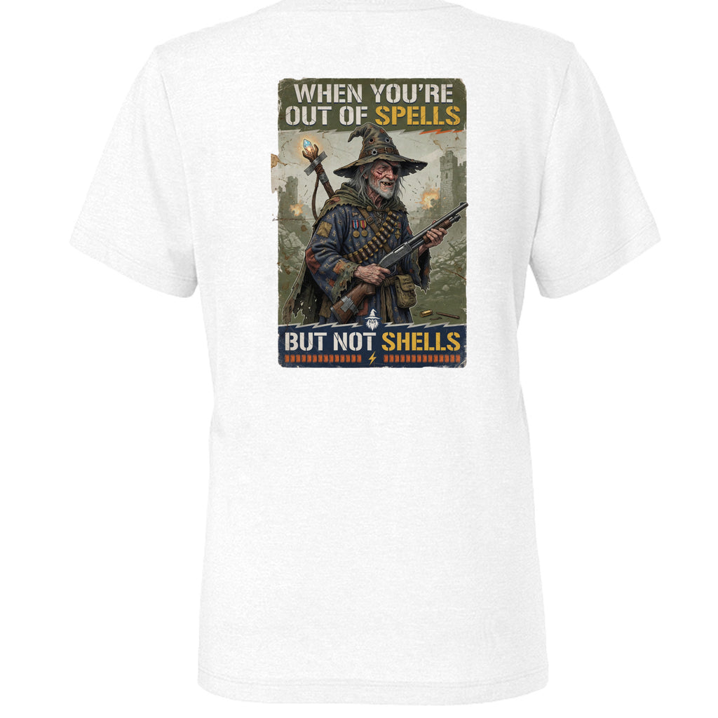 SOLID WHT TRIBELND - 6413 - BACK