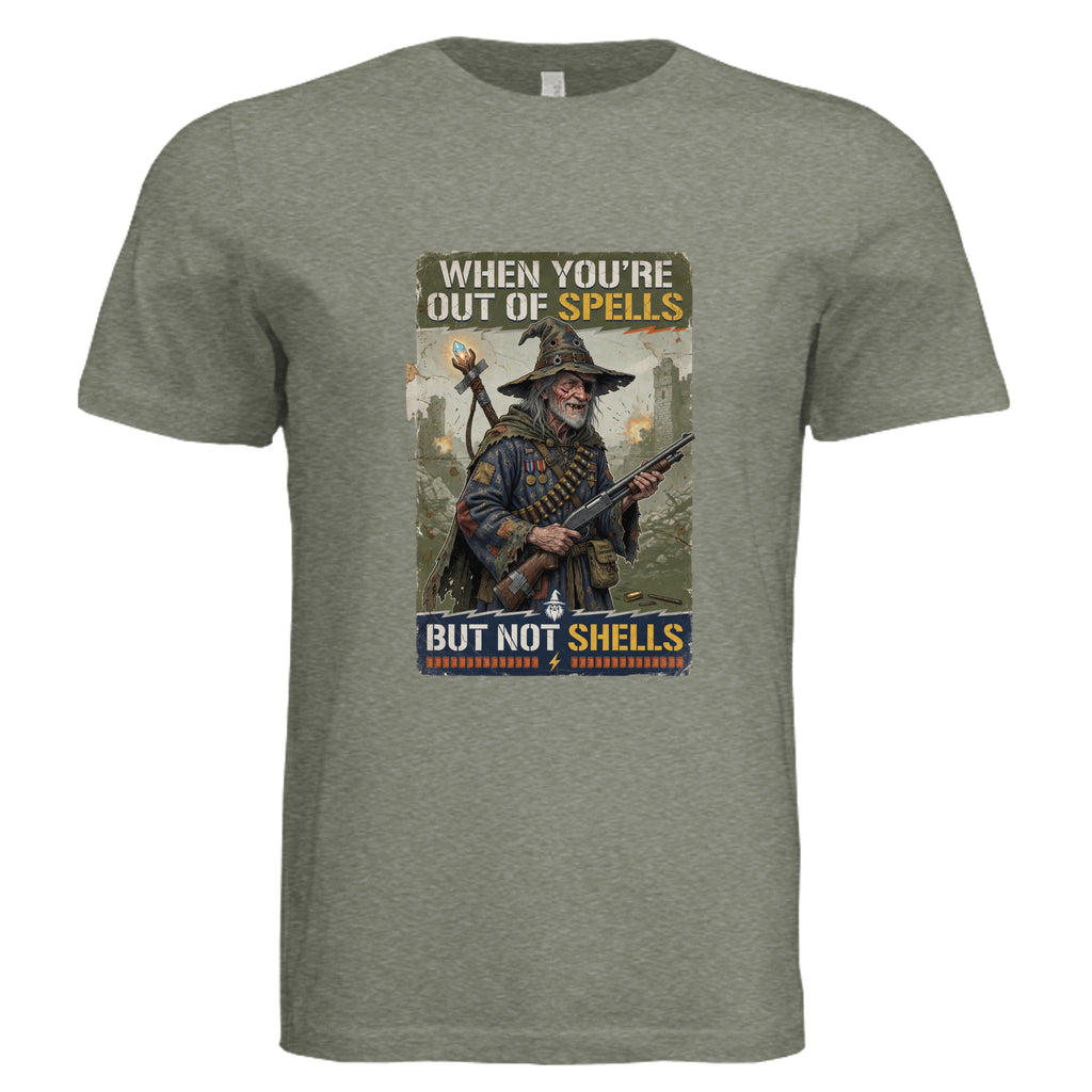 Military Green Triblend - 3413C - FRONT