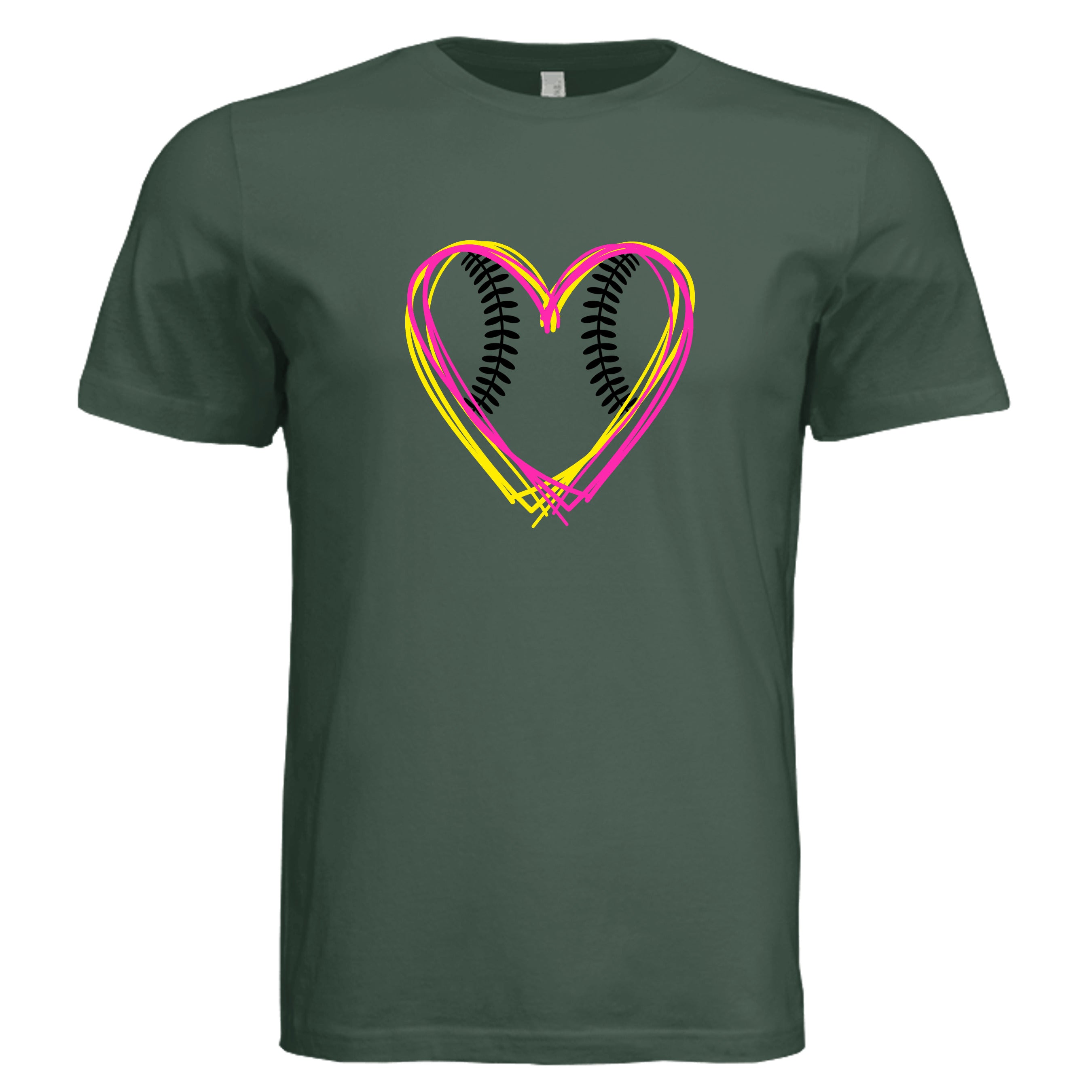 Solid Forest Triblend - 3413C - FRONT