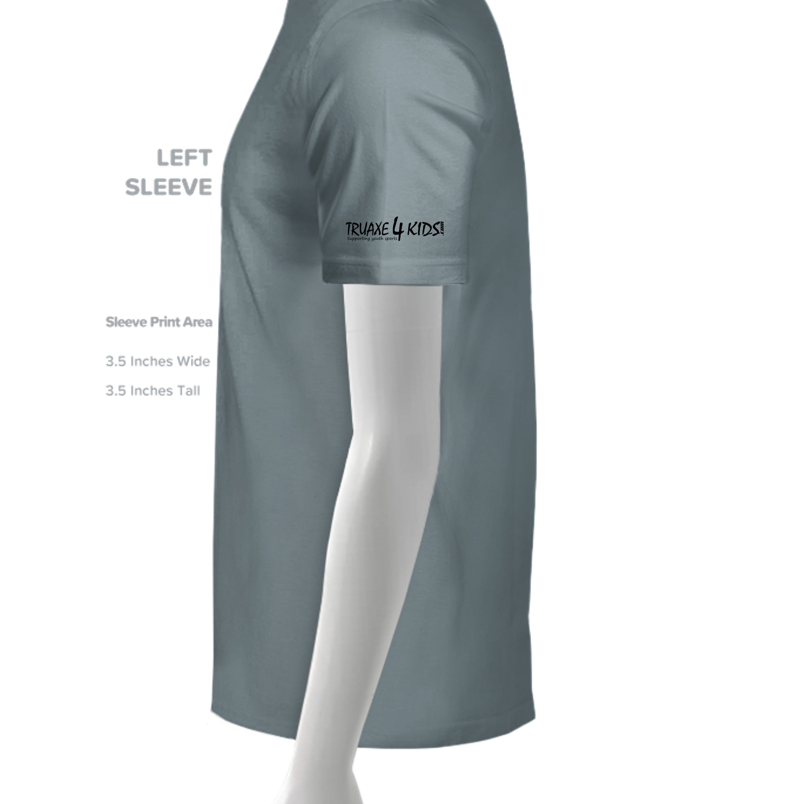 Blue Storm Triblend - 3413C - SLEEVE_LEFT