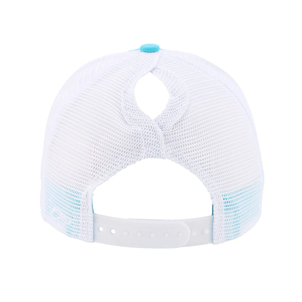 Light Blue/ White - CHARLIE - BACK