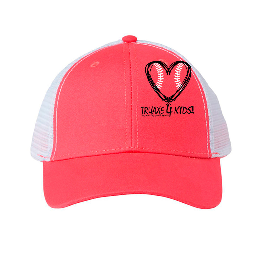 Coral/ White - CHARLIE - FRONT