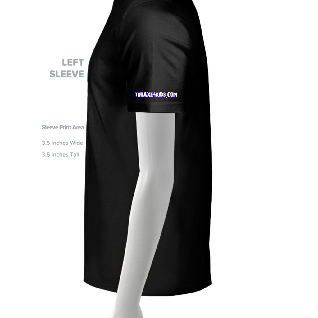 SLD BLK TRIBLEND - 3413C - SLEEVE_LEFT